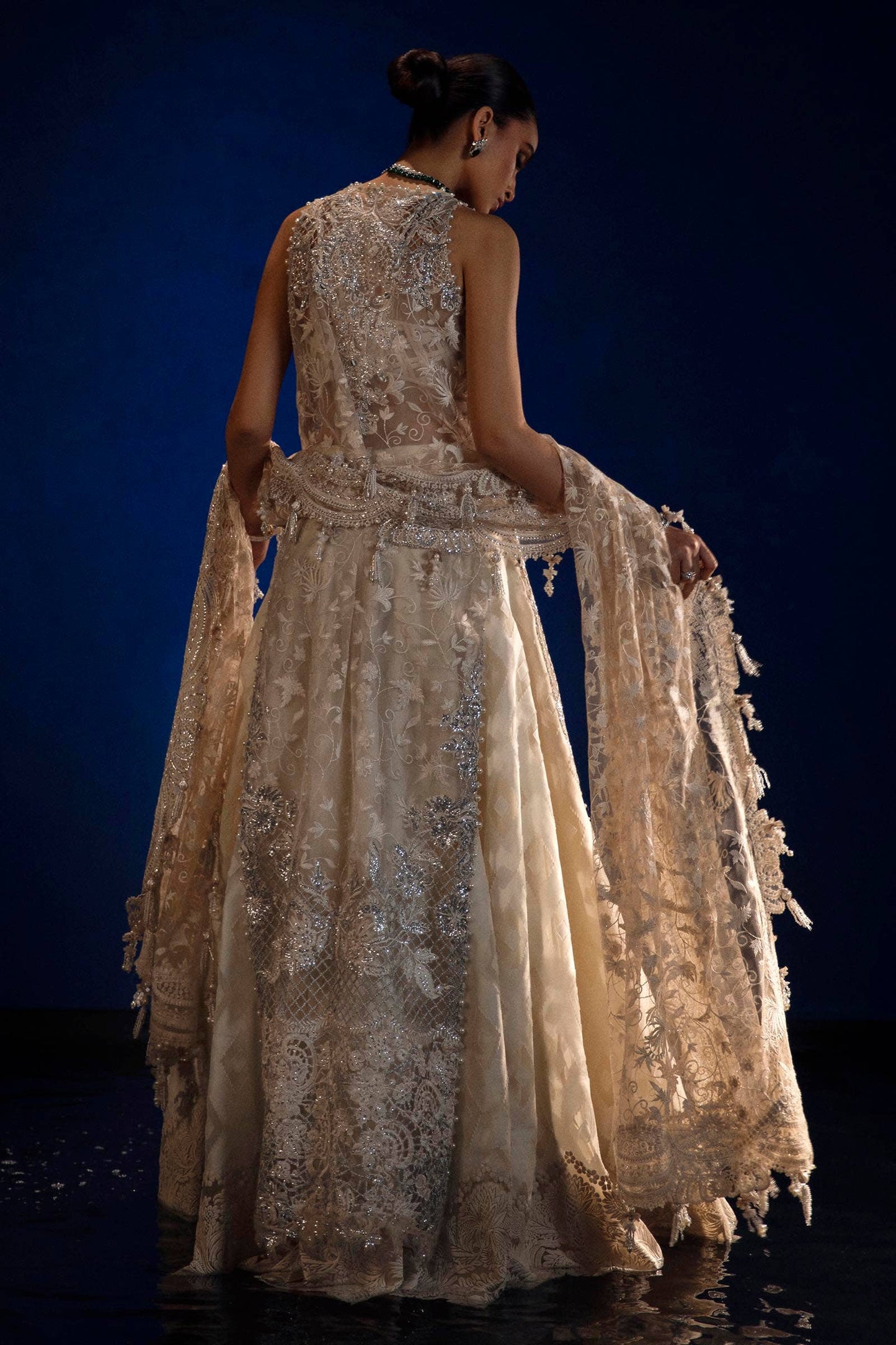 Sana Safinaz | Nura Festive 24 | N241-001-3CT - Wedding Dress - Maria Faisal