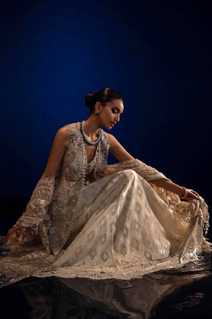 Sana Safinaz | Nura Festive 24 | N241-001-3CT - Wedding Dress - Maria Faisal