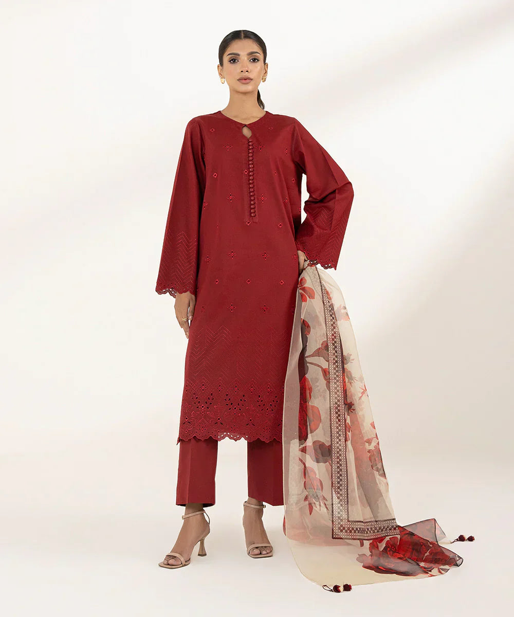 Sapphire | Signature Lawn 24 | 0U2DEST24V11 - Ladies Clothes - Maria Faisal