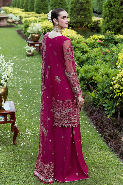 Shagna | Mehfil Festive Formals | SF - 03 - MAHER - is Deep Pink dress from Shagna - Ladies Clothes - Maria Faisal