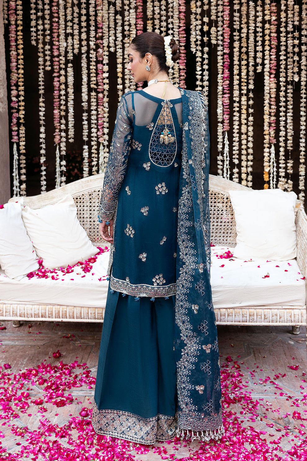 Shagna | Mehfil Festive Formals | SF - 04 - SAAHIL - is Zinc dress from Shagna - Ladies Clothes - Maria Faisal