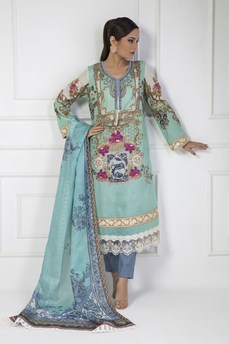 Shamaeel Ansari | Lawn 24 | LV112 - Ladies Clothes 