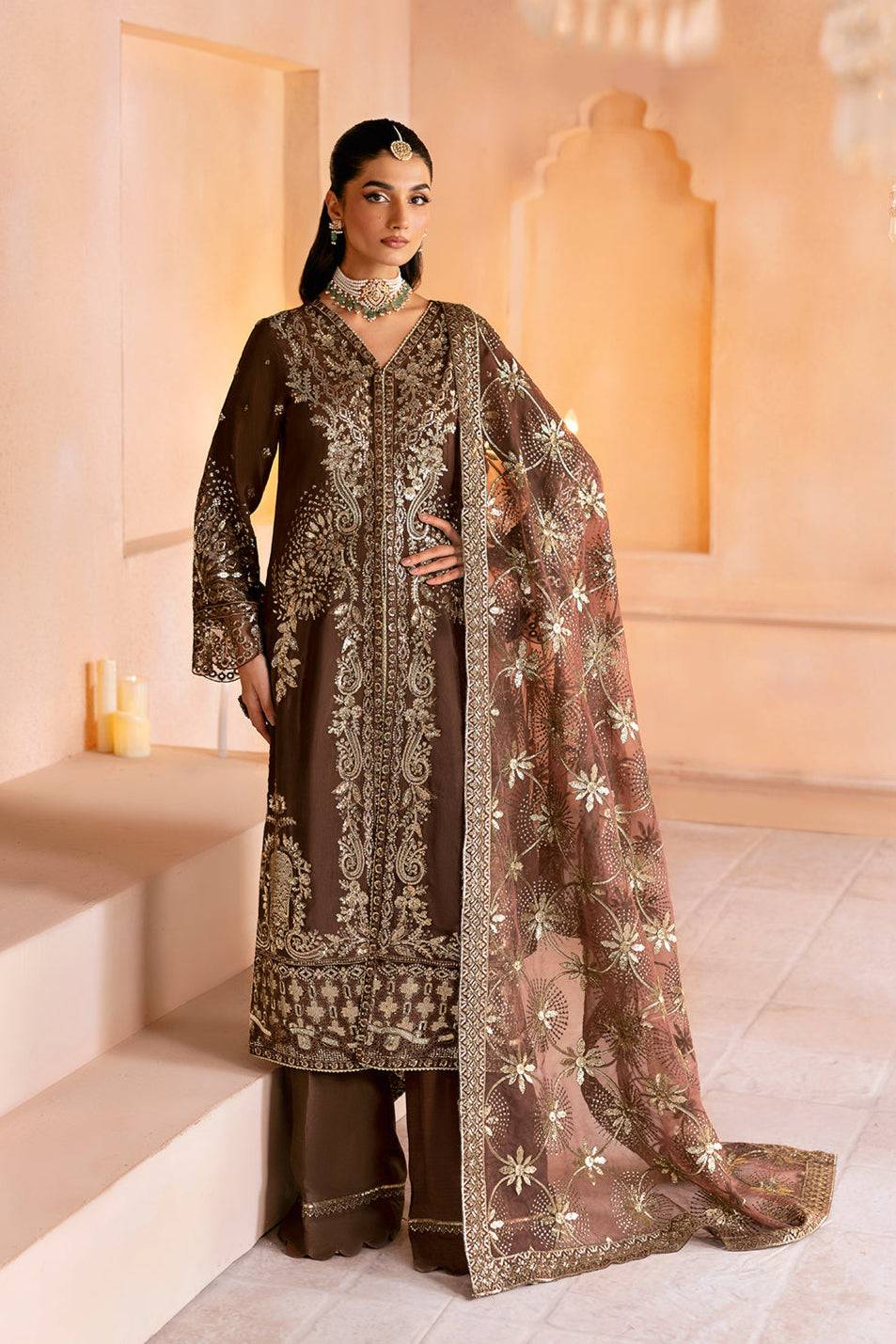 Ramsha | Shehnai Formals | SS-108 by Maria Faisal - Registered Vendor of : Ramsha - type : Ladies Clothes - 100% original wedding dresses