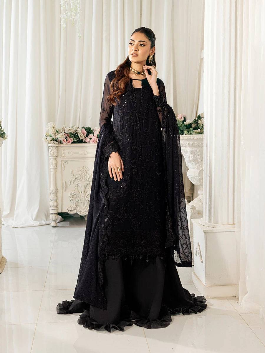 Salitex | Signature Festive Chiffon | CH048 by Maria Faisal - Registered Vendor of : Salitex - type : Ladies Clothes - 100% original wedding dresses