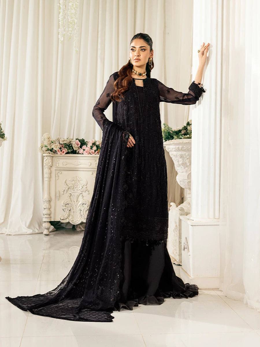 Salitex | Signature Festive Chiffon | CH048 by Maria Faisal - Registered Vendor of : Salitex - type : Ladies Clothes - 100% original wedding dresses