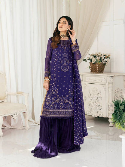 Salitex | Signature Festive Chiffon | CH046 by Maria Faisal - Registered Vendor of : Salitex - type : Ladies Clothes - 100% original wedding dresses