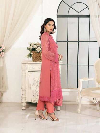 Salitex | Signature Festive Chiffon | CH025 by Maria Faisal - Registered Vendor of : Salitex - type : Ladies Clothes - 100% original wedding dresses