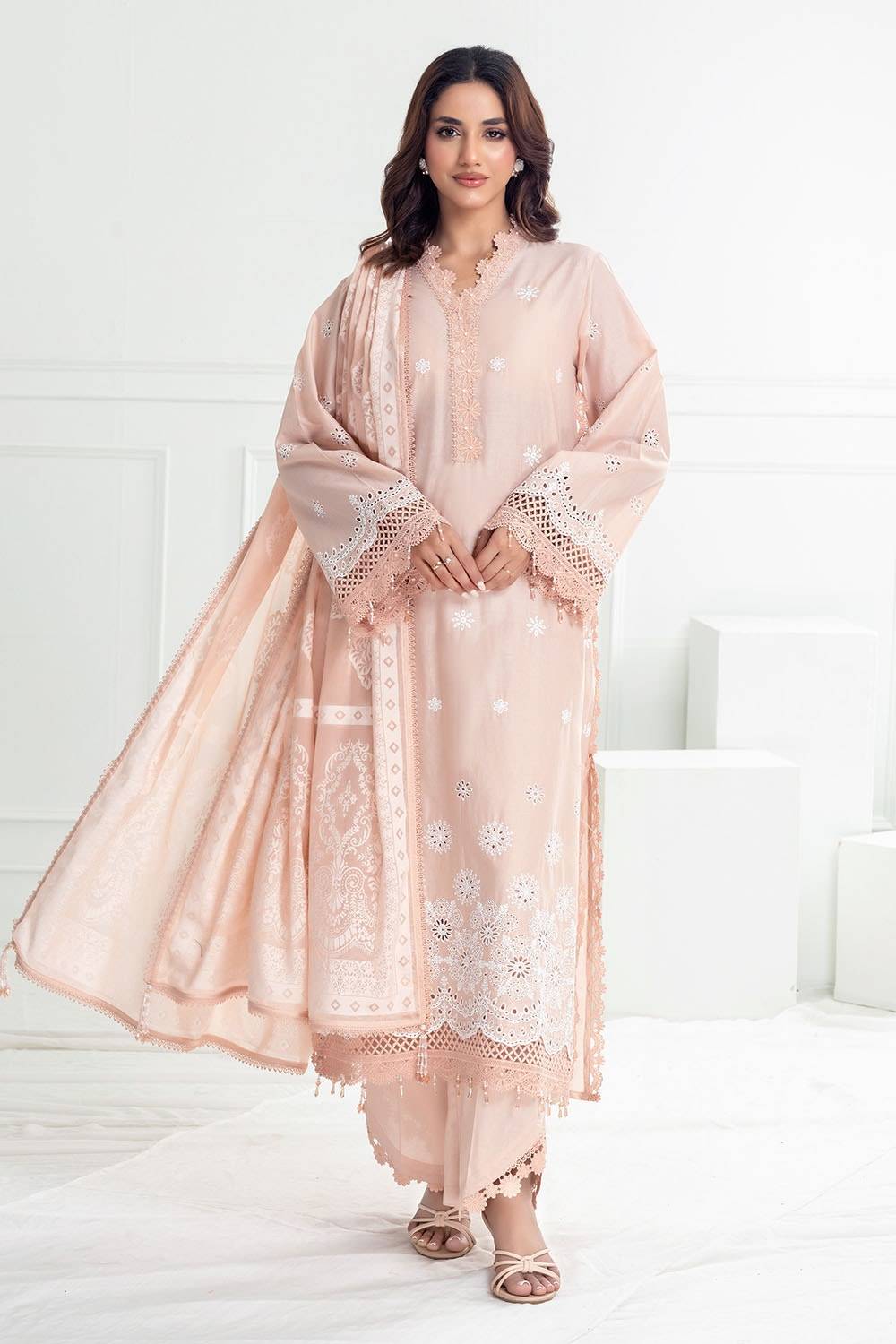Gul Ahmed | Festive Capsule 25 | SP-52047 by Maria Faisal - Registered Vendor of : Gul Ahmed - type : Ladies Clothes - 100% original wedding dresses