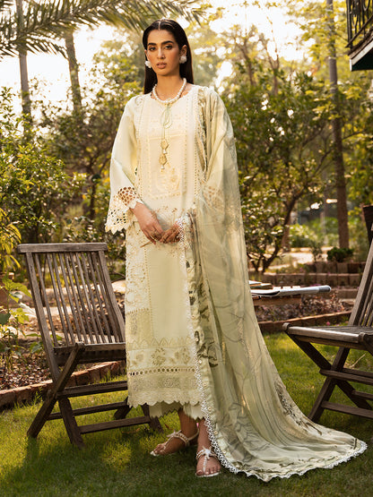 Izel | Dastak Luxury Lawn | SIRAA - Ladies Clothes 