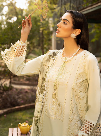 Izel | Dastak Luxury Lawn | SIRAA - Ladies Clothes 