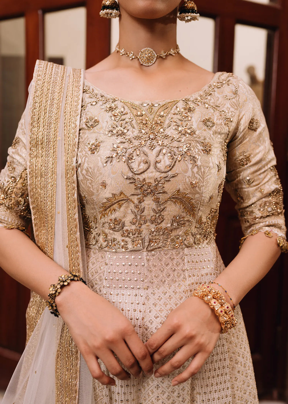 Jeem | Amaltaas Wedding Formals 26 | SITARA KALIDAR - Wedding Dress - available at Maria Faisal in UK and USA.