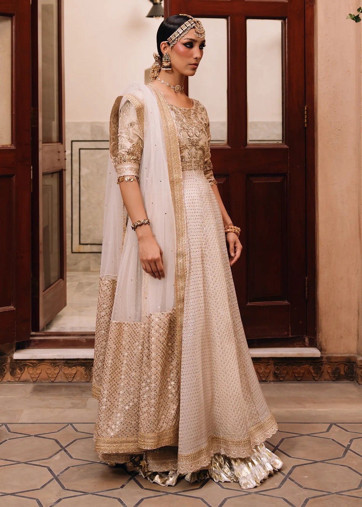 Jeem | Amaltaas Wedding Formals 26 | SITARA KALIDAR - Wedding Dress - available at Maria Faisal in UK and USA.