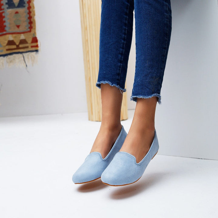 Ice Blue Loafers - Waniyas