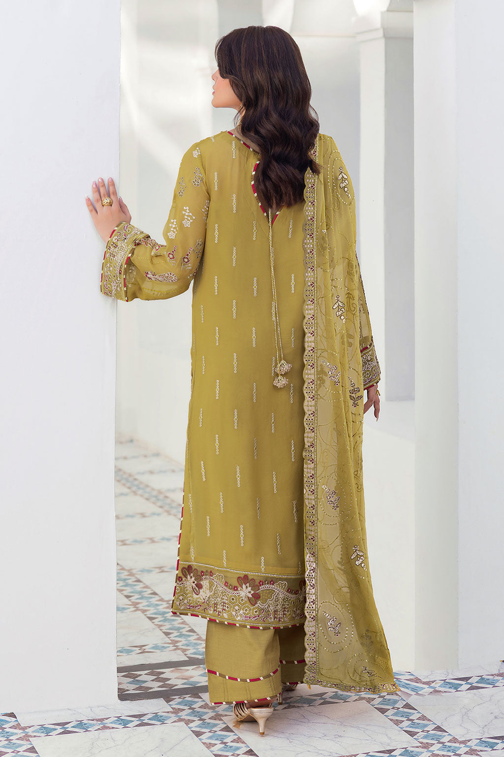Ramsha | Sonehri Collection | BB-304 - Formal Dress - available at Maria Faisal in UK and USA.