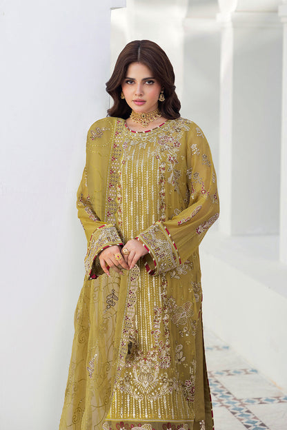Ramsha | Sonehri Collection | BB-304 - Formal Dress - available at Maria Faisal in UK and USA.