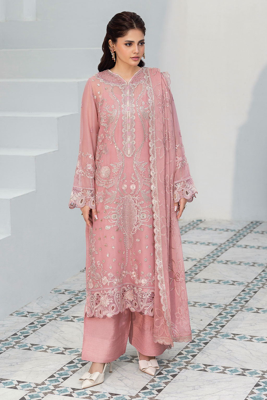 Ramsha | Sonehri Collection | BB-303 - Formal Dress - available at Maria Faisal in UK and USA.