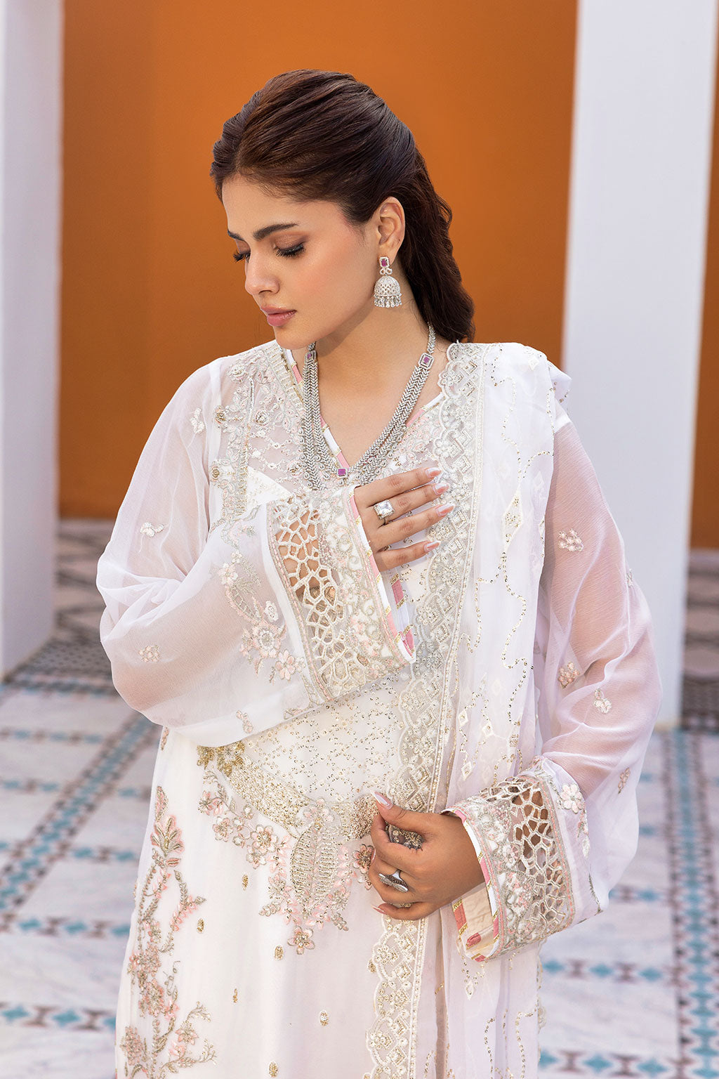 Ramsha | Sonehri Collection | BB-305 - Formal Dress - available at Maria Faisal in UK and USA.