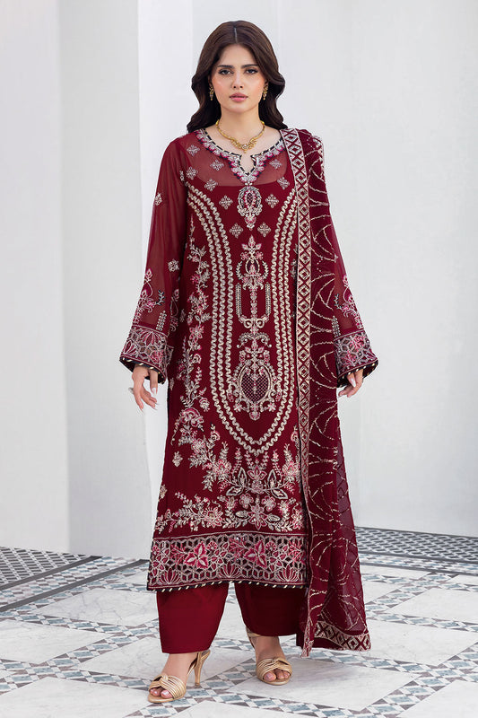 Ramsha | Sonehri Collection | BB-301 - Formal Dress - available at Maria Faisal in UK and USA.