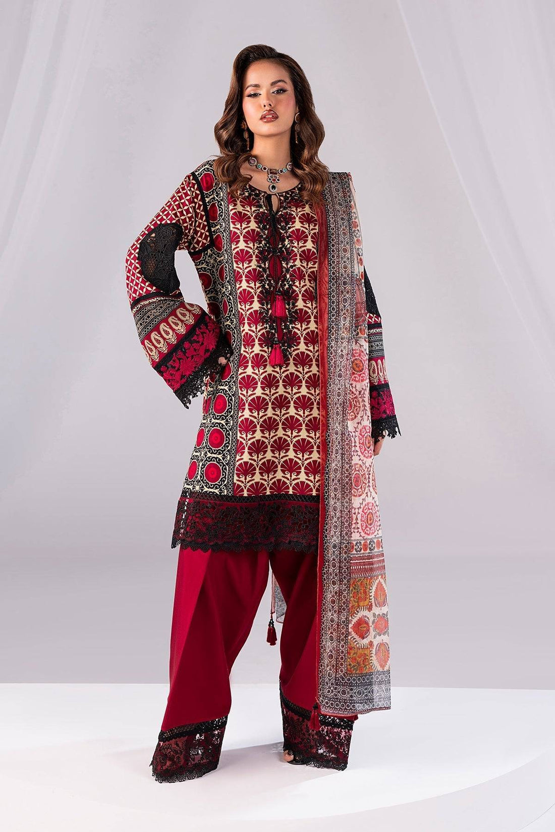 Imrozia Premium | Noor 25 | SP-60 MEHRUNISSA by Maria Faisal - Registered Vendor of : Imrozia Premium - type : Ladies Clothes - 100% original wedding dresses
