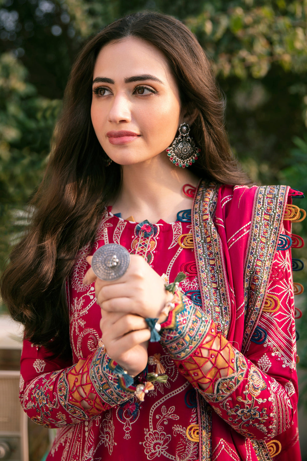 Jazmin | Shahkaar Luxury Eid Lawn SS26 | SL22-D2 - Luxury Dress - available at Maria Faisal in UK and USA.