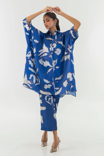 Sana Safinaz | Silk Tunics | SS24STP119P2T by Maria Faisal - Registered Vendor of : Sana Safinaz - type : Ladies Clothes - 100% original wedding dresses