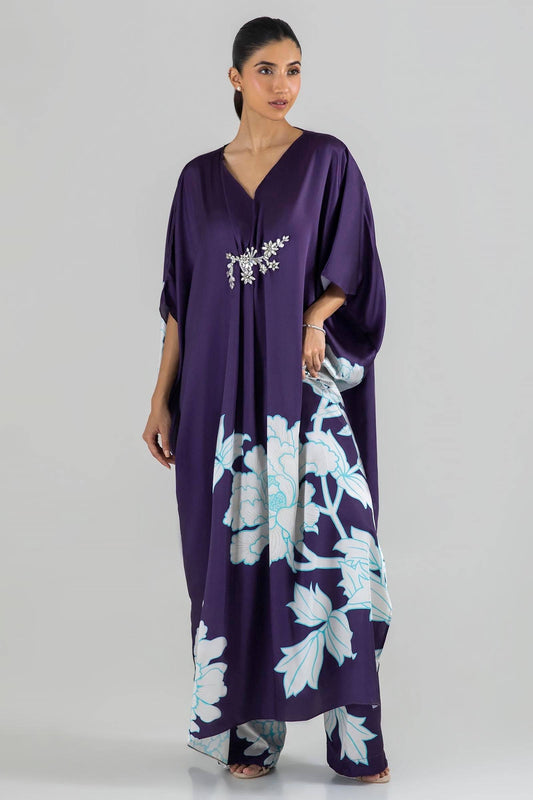 Sana Safinaz | Silk Tunics | SS24STP132P2T by Maria Faisal - Registered Vendor of : Sana Safinaz - type : Ladies Clothes - 100% original wedding dresses