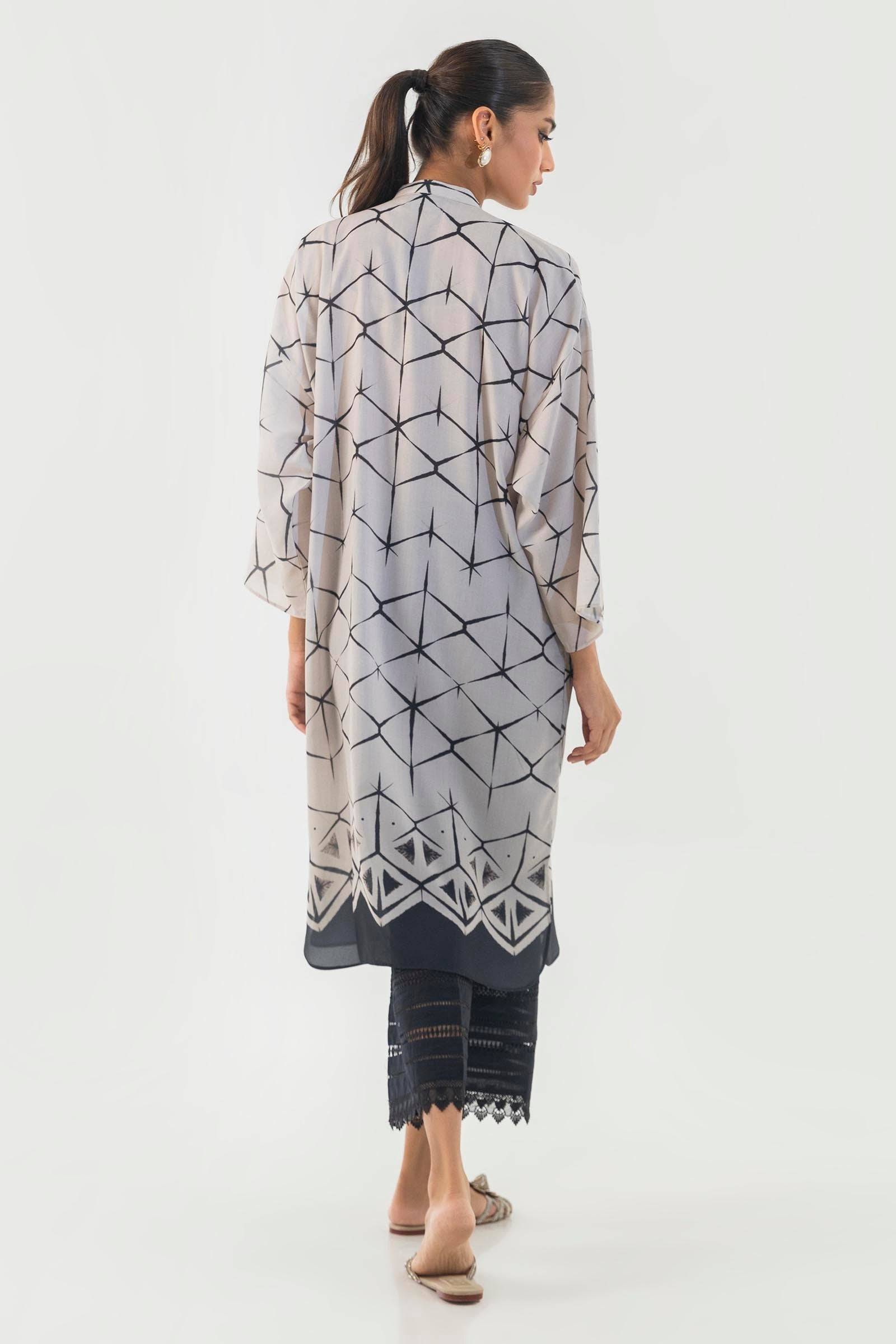 Sana Safinaz | Silk Tunics | SS24STP145 by Maria Faisal - Registered Vendor of : Sana Safinaz - type : Ladies Clothes - 100% original wedding dresses