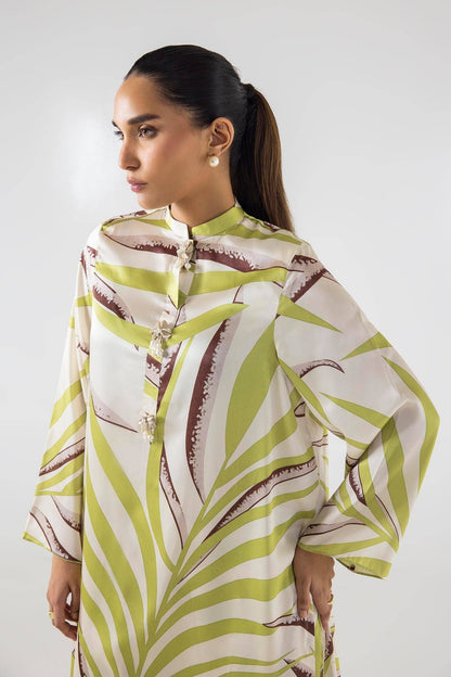 Sana Safinaz | Silk Tunics | SS24STP152P2T by Maria Faisal - Registered Vendor of : Sana Safinaz - type : Ladies Clothes - 100% original wedding dresses