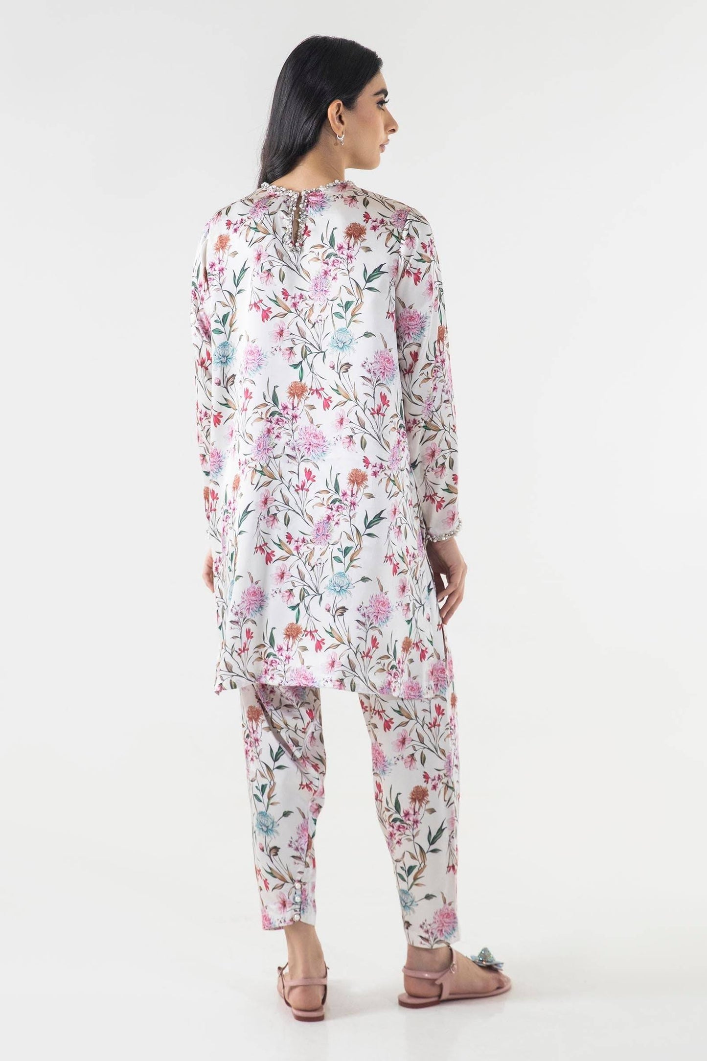 Sana Safinaz | Silk Tunics | SS24STP162P2T by Maria Faisal - Registered Vendor of : Sana Safinaz - type : Ladies Clothes - 100% original wedding dresses