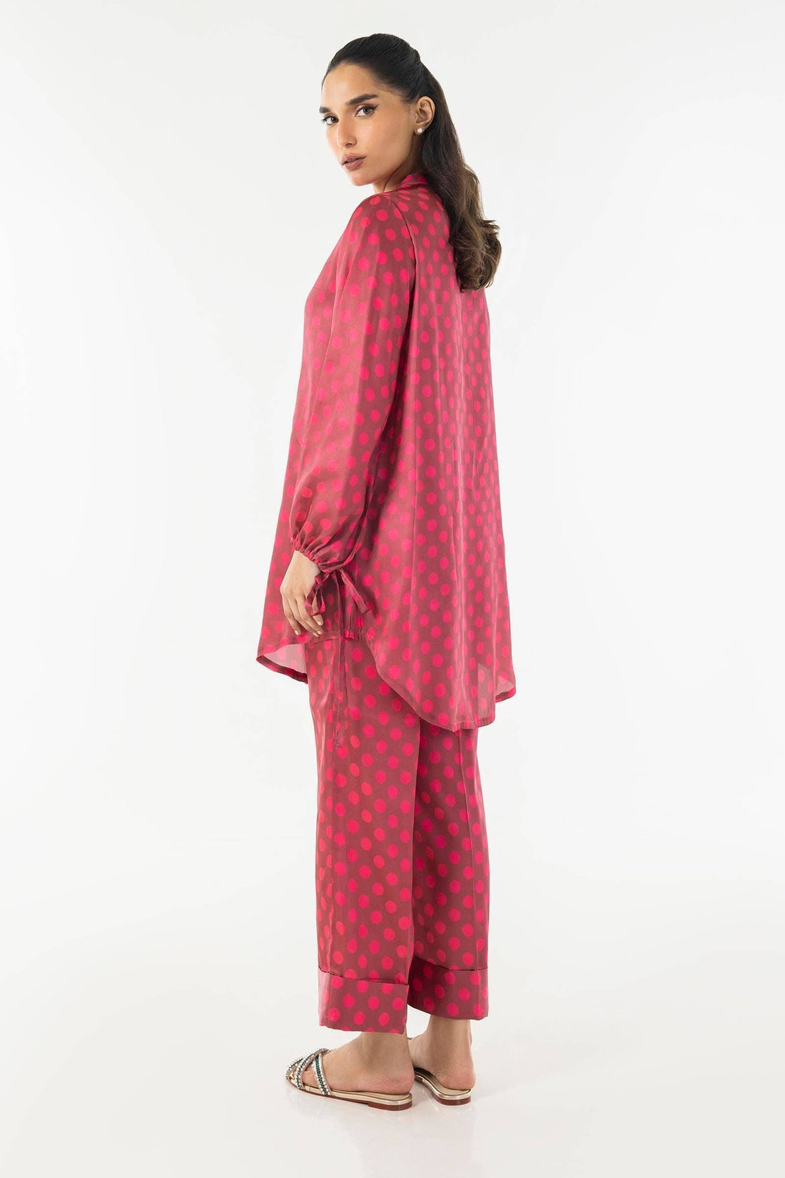 Sana Safinaz | Silk Tunics | SS24STP174P2T by Maria Faisal - Registered Vendor of : Sana Safinaz - type : Ladies Clothes - 100% original wedding dresses