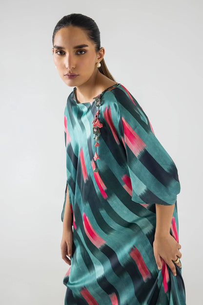 Sana Safinaz | Silk Tunics | SS24STP180 by Maria Faisal - Registered Vendor of : Sana Safinaz - type : Ladies Clothes - 100% original wedding dresses