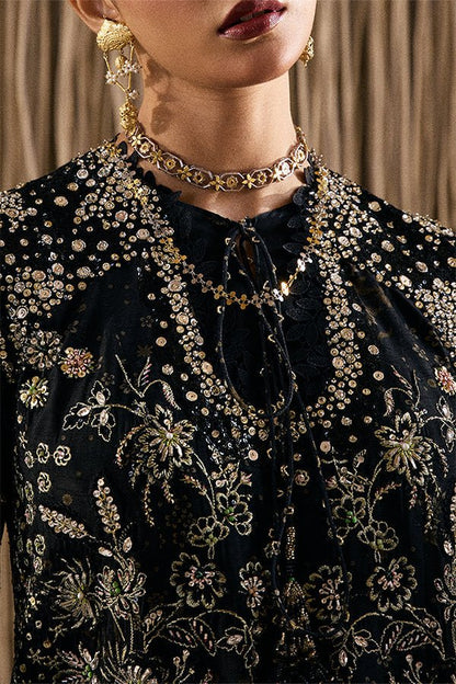 Suffuse | Freeshia Rtw 25 | Kiaray - Formal Dress - available at Maria Faisal in UK and USA.