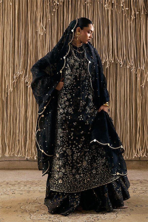 Suffuse | Freeshia Rtw 25 | Kiaray - Formal Dress - available at Maria Faisal in UK and USA.