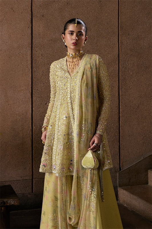 Suffuse | Freeshia Rtw 25 | Merivah - Formal Dress - available at Maria Faisal in UK and USA.