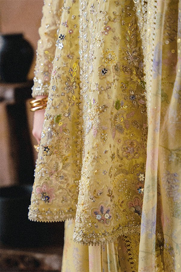 Suffuse | Freeshia Rtw 25 | Merivah - Formal Dress - available at Maria Faisal in UK and USA.