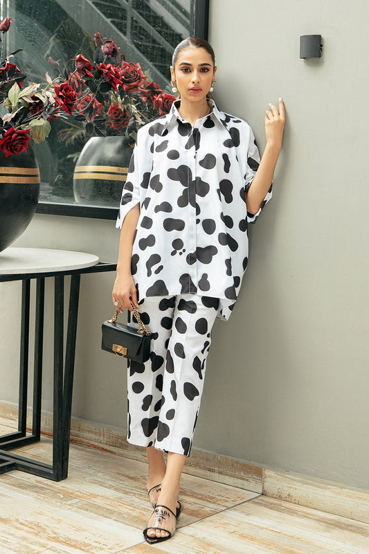 Vanya | Co Ords | CO-26 - Casual Dress - available at Maria Faisal in UK and USA.
