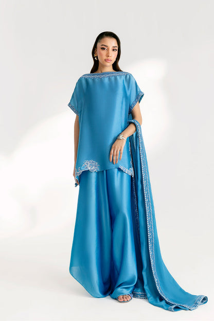 Saira Rizwan | Silk Pret 25 | NOORE - Casual Wear - available at Maria Faisal in UK and USA