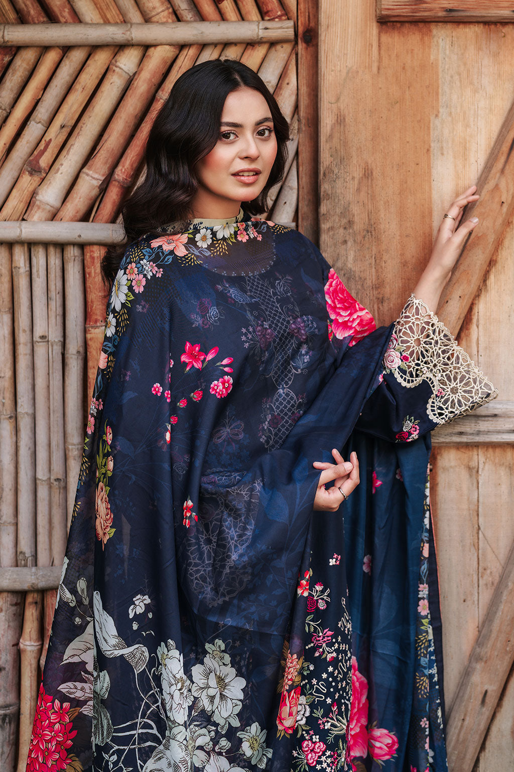 Afsanah | Silent in the Pine Tale | AL-102 - Luxury Dress - available at Maria Faisal in UK and USA.