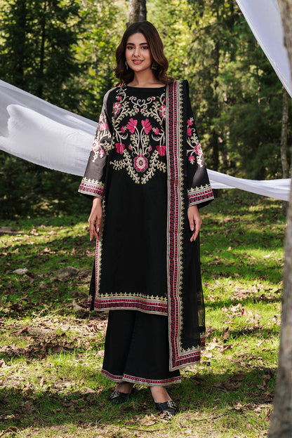 Afsanah | Silent in the Pine Tale | AL-109 - Luxury Dress - available at Maria Faisal in UK and USA.