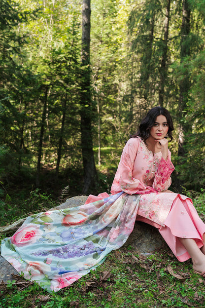 Afsanah | Silent in the Pine Tale | AL-110 - Luxury Dress - available at Maria Faisal in UK and USA.