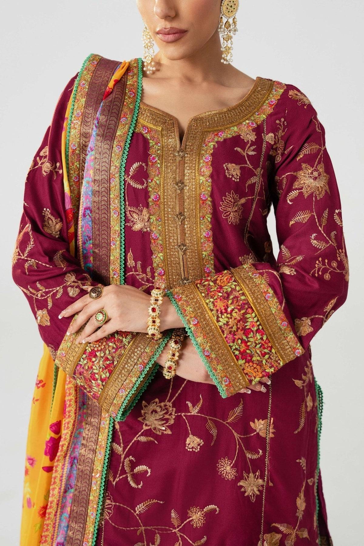 Fahad Hussayn | Jalsa Ghar | Tojis by Maria Faisal - Registered Vendor of : Fahad Hussayn - type : Ladies Clothes - 100% original wedding dresses