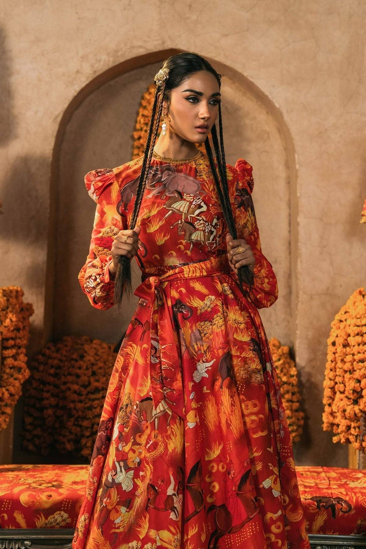 Fahad Hussayn | Lawn Banger | Toranj by Maria Faisal - Registered Vendor of : Fahad Hussayn - type : Ladies Clothes - 100% original wedding dresses