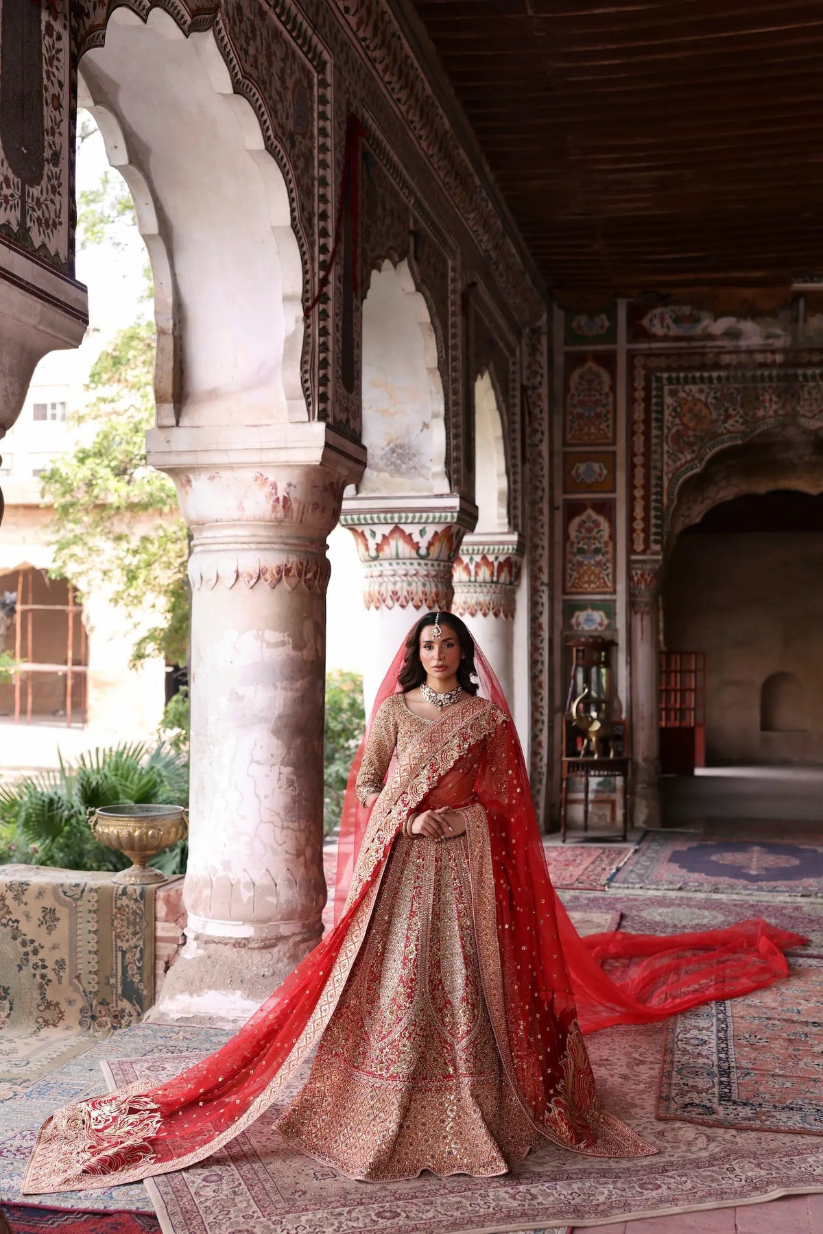 Waqas Shah | Vyah Diyan Tyaariyan 26 | Zarafshan - Bridal Dress - available at Maria Faisal in UK and USA.