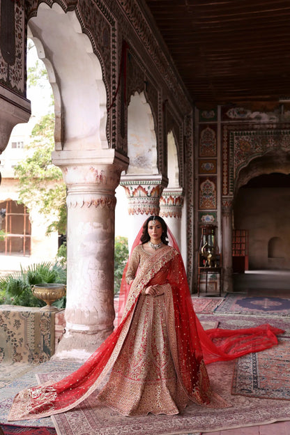 Waqas Shah | Vyah Diyan Tyaariyan 26 | Zarafshan - Bridal Dress - available at Maria Faisal in UK and USA.