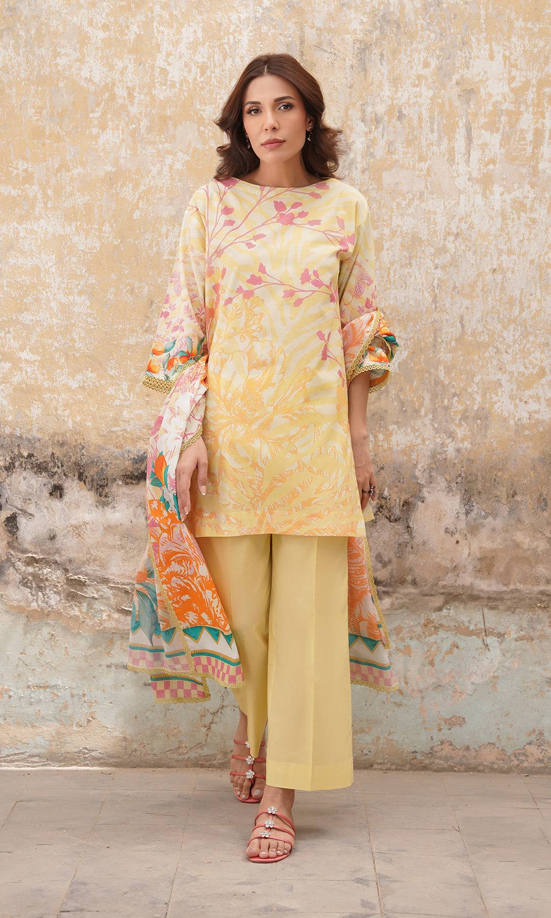Sahar | Selene Vol 2 | Citrus Glow by Maria Faisal - Registered Vendor of : Sahar - type : Ladies Clothes - 100% original wedding dresses
