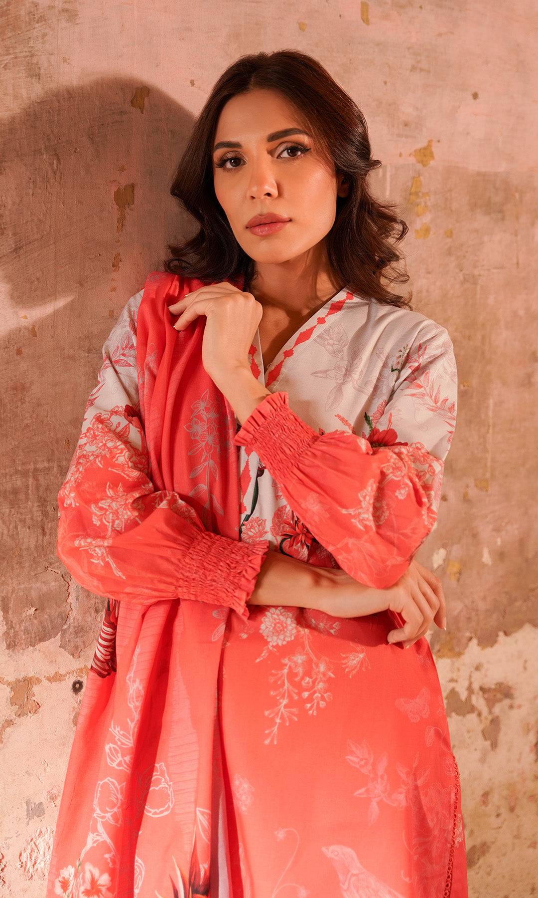 Sahar | Selene Vol 2 | Scarlet Coral by Maria Faisal - Registered Vendor of : Sahar - type : Ladies Clothes - 100% original wedding dresses