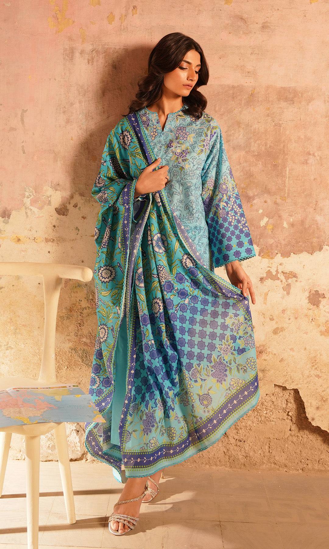 Sahar | Selene Vol 2 | Cerulean Haven by Maria Faisal - Registered Vendor of : Sahar - type : Ladies Clothes - 100% original wedding dresses