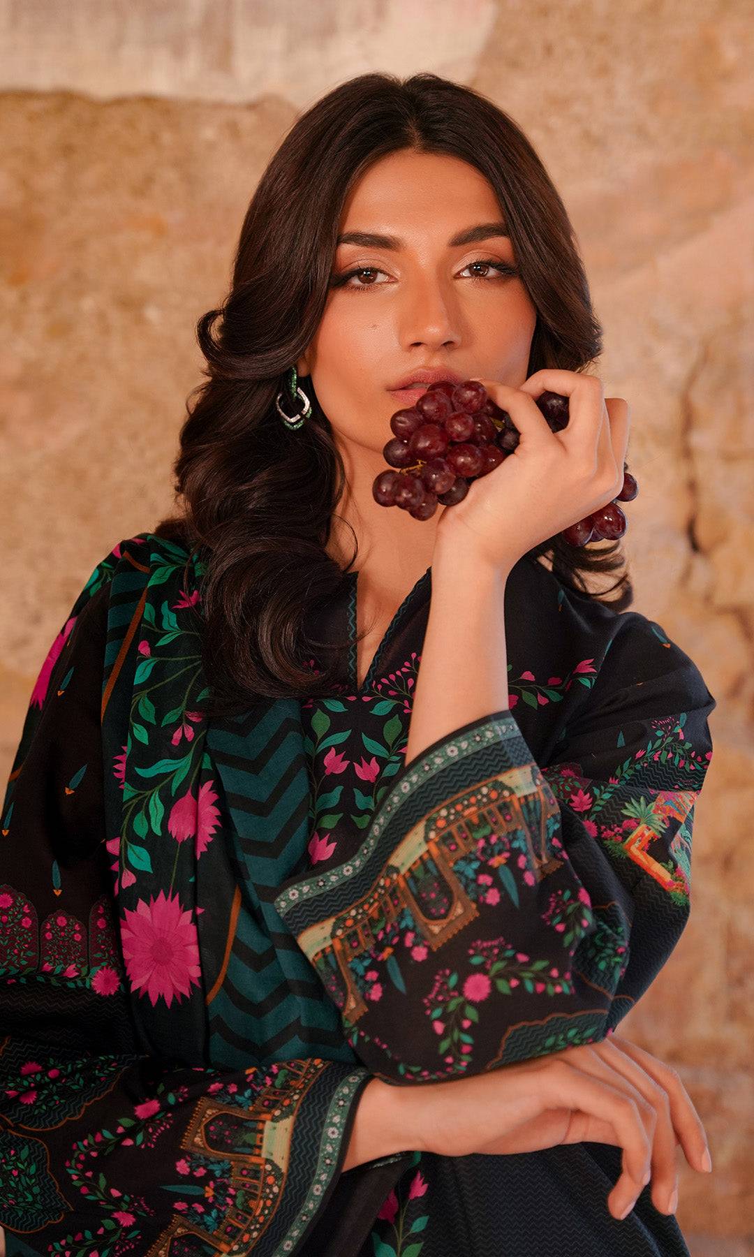 Sahar | Selene Vol 2 | Monochrome Bloom by Maria Faisal - Registered Vendor of : Sahar - type : Ladies Clothes - 100% original wedding dresses