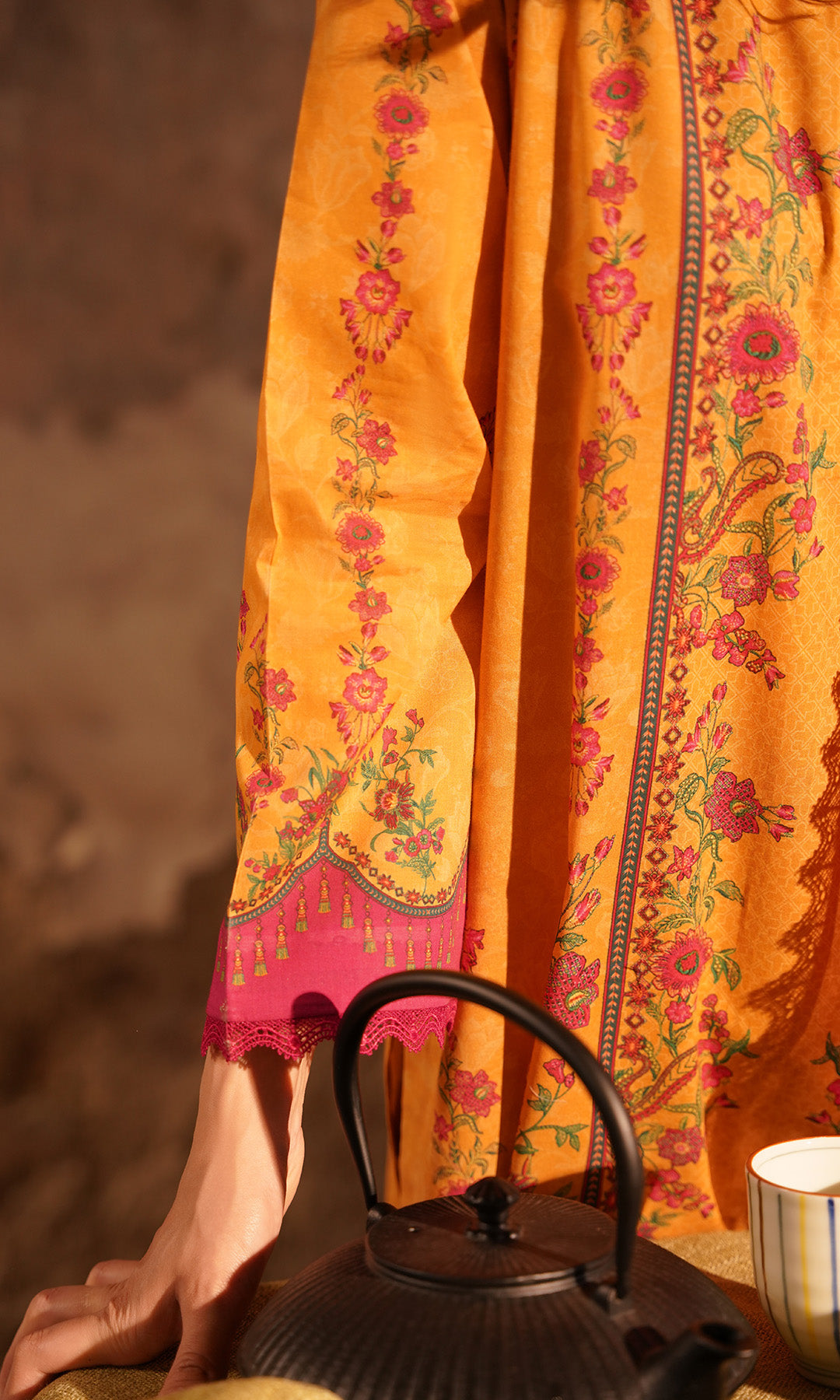 Sahar | Selene Vol 2 | Marigold Magenta by Maria Faisal - Registered Vendor of : Sahar - type : Ladies Clothes - 100% original wedding dresses