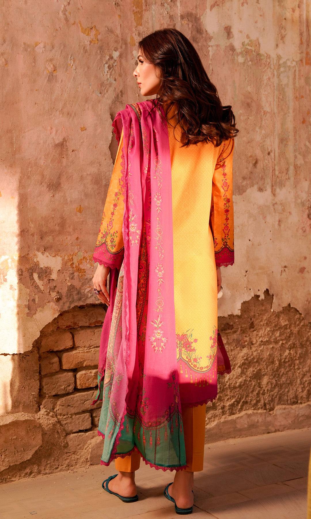 Sahar | Selene Vol 2 | Marigold Magenta by Maria Faisal - Registered Vendor of : Sahar - type : Ladies Clothes - 100% original wedding dresses